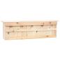 Preview: ARDEBO.de - Spatzenhaus 5-fach 68x15x21 cm Tannenholz