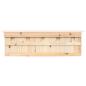Preview: Spatzenhaus 5-fach 68x15x21 cm Tannenholz