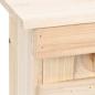 Preview: Spatzenhaus 5-fach 68x15x21 cm Tannenholz