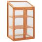 Preview: ARDEBO.de - Gewächshaus 60x45x100 cm Tannenholz