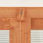 Preview: Gewächshaus 60x45x100 cm Tannenholz