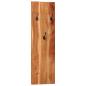Preview: Wandgarderoben 2 Stk. 36x3x110 cm Massivholz Akazie