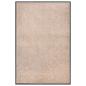 Preview: ARDEBO.de - Fußmatte Beige 80x120 cm