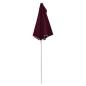 Preview: Halb-Sonnenschirm mit Mast 180x90 cm Bordeauxrot