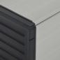 Preview: Mülltonnenbox Grau 85x34x40 cm