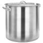 Preview: ARDEBO.de - Suppentopf 71 L 45×45 cm Edelstahl