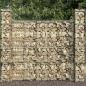 Preview: ARDEBO.de - Gabionenwand mit Abdeckung Verzinkter Stahl 600 x 50 x 200 cm