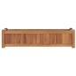 Preview: Hochbeet 100x30x25 cm Massivholz Teak