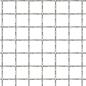 Preview: Wellengitter Edelstahl 100x85 cm 31x31x3 mm