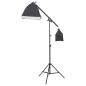 Preview: Fotostudio-Set mit Beleuchtung und Hintergrund