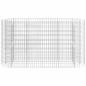 Preview: Gabionen-Hochbeet Verzinktes Eisen 190x50x100 cm