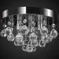 Preview: Kronleuchter Deckenleuchte Kristall Design Lüster Chrom