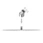 Preview: Regenbrause Edelstahl 40x40 cm Quadratisch