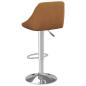 Preview: Barhocker Braun Samt