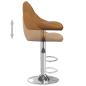 Preview: Barhocker Braun Samt