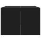 Preview: Couchtisch Schwarz 102x50x36 cm Holzwerkstoff
