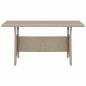 Preview: Gartentisch Grau 120x70x66 cm Poly Rattan