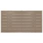 Preview: Gartentisch Grau 120x70x66 cm Poly Rattan