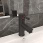 Preview: ARDEBO.de - Waschtischarmatur Grau 130x176 mm