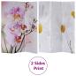 Preview: Raumteiler klappbar 120 x 170 cm Blume