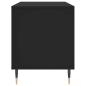 Preview: Plattenschrank Schwarz 100x38x48 cm Holzwerkstoff