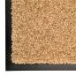 Preview: Fußmatte Waschbar Creme 60x90 cm