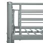 Preview: Etagenbett Grau Metall 90?200 cm