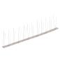 Preview: 20-tlg. Taubenabwehr Spikes-Set Edelstahl 10 m 2-reihig