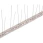 Preview: 20-tlg. Taubenabwehr Spikes-Set Edelstahl 10 m 2-reihig