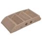 Preview: Hundetreppe Klappbar Braun 62x40x49,5 cm