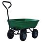 Preview: Garten-Kippwagen 300 kg 75 L Grün