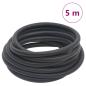 Preview: ARDEBO.de - Hybrid-Luftschlauch Schwarz 0,6" 5 m Gummi und PVC