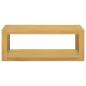Preview: Wand-Badregal 90x45x35 cm Massivholz Teak