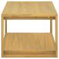 Preview: Wand-Badregal 90x45x35 cm Massivholz Teak