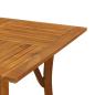 Preview: Gartentisch 150x90x75 cm Massivholz Akazie