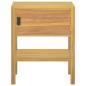 Preview: Badschrank 60x40x75 cm Massivholz Teak