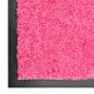 Preview: Fußmatte Waschbar Rosa 40x60 cm