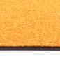 Preview: Fußmatte Waschbar Orange 60x180 cm