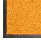 Preview: Fußmatte Waschbar Orange 60x180 cm