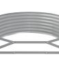 Preview: Hochbeet Verzinkter Stahl 175x100x36 cm Silbern