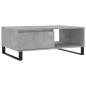 Preview: Couchtisch Betongrau 90x60x35 cm Holzwerkstoff