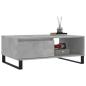 Preview: Couchtisch Betongrau 90x60x35 cm Holzwerkstoff