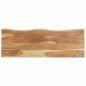Preview: Garderobe mit Naturkante 100x35x22 cm Massivholz Akazie
