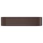 Preview: Hochbeet Verzinkter Stahl 322x100x68 cm Braun