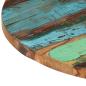 Preview: Tischplatte Rund 60 cm 25-27 mm Altholz Massiv