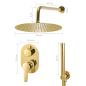 Preview: Duschsystem Edelstahl 201 Golden