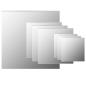 Preview: 7-teiliges Wandspiegelset Quadratisch Glas