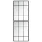 Preview: Wandspiegel 2 Stk. Schwarz 80x60 cm Metall