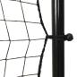 Preview: Fußball-Rebounder Schwarz 366x90x183 cm HDPE