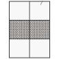 Preview: Duschwand für Begehbare Dusche mit Klarem ESG-Glas 140x195 cm